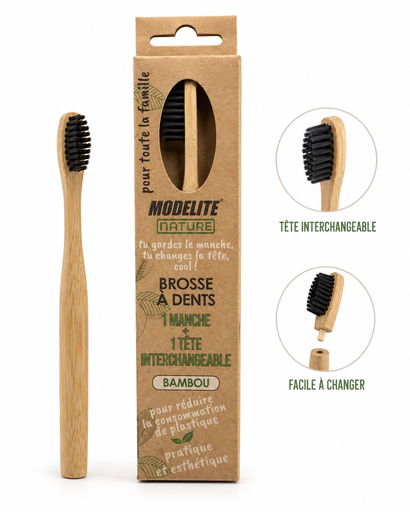 [NAS031] Brosse à dents à tête interchangeable