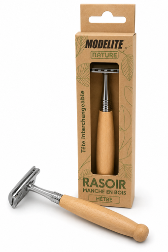 [NAS033] Rasoir manche en bois x 1