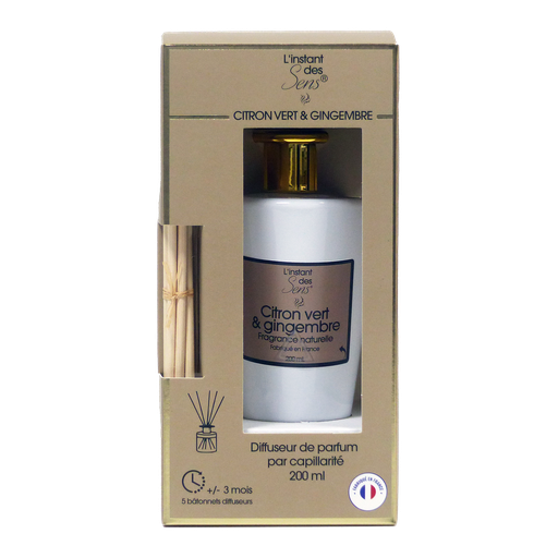 [PDADI0004] Reed diffuser 200 mL - Lime & Ginger