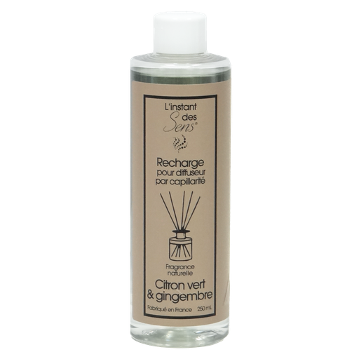 [PDADR0004] Recharge diffuseur capillarité 250 mL - Citron Vert & Gingembre
