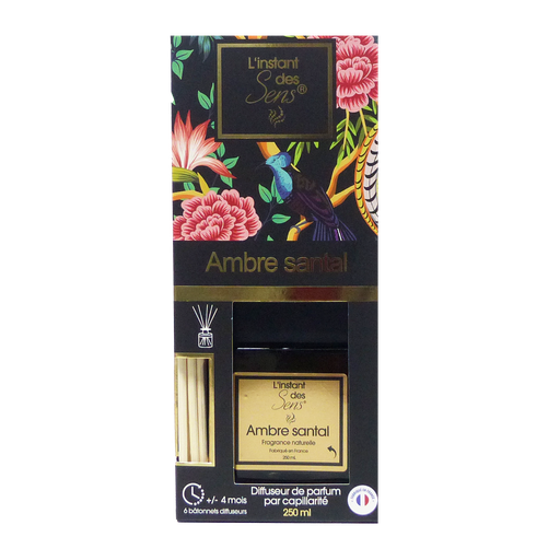 [PDADI0019] Reed diffuser 250 mL - Amber Sandalwood