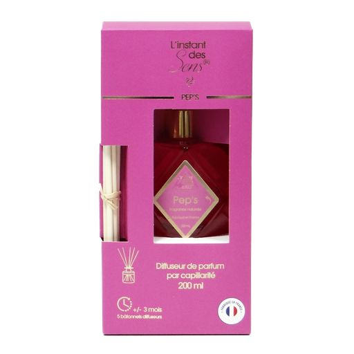 [PDADI0013] Diffuseur de parfum capillarité 200 mL - Pep's