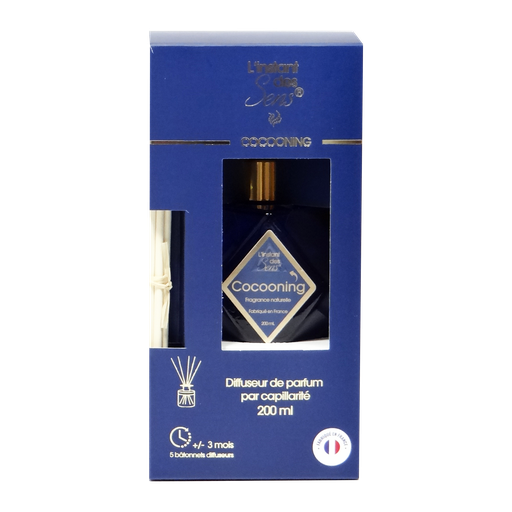 [PDADI0012] Diffuseur de parfum capillarité 200 mL - Cocooning
