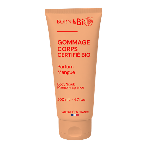 [BIOCO0017] Gommage corps noyau d'abricot bio - Certifié Bio - 200 mL