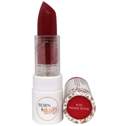 [Blrobr02] Rouge à lèvres brillant bio - #2 Rouge Royal