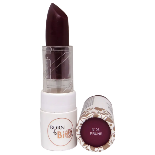 [BLROBR06] Rouge à lèvres brillant bio - #6 Prune