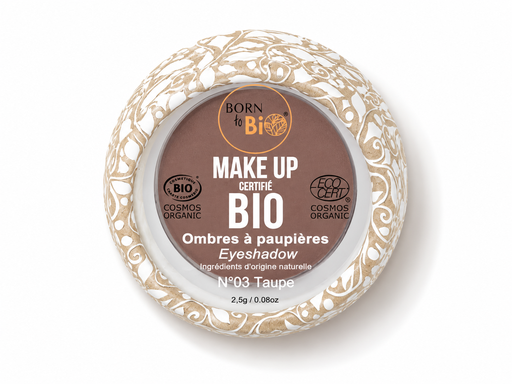 [BRFABI03] Ombre à paupières certifiée bio n° 3 - Taupe