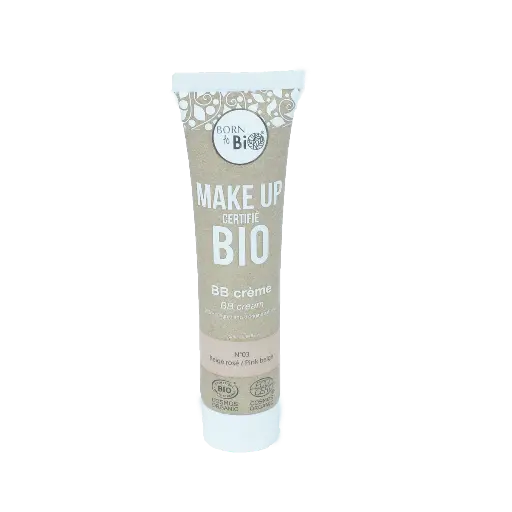 [BTBBBI03] Certified organic BB cream - #3 Beige Rose