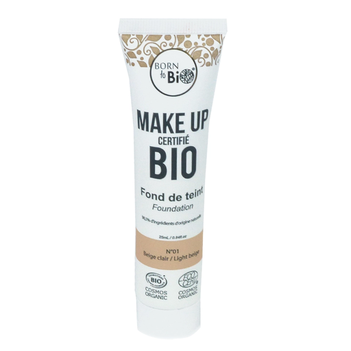 [BTFDBI01] Fond de teint bio - #1 Beige Clair