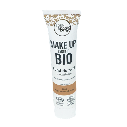 [BTFDBI03] Certified organic foundation - #3 Rose Beige