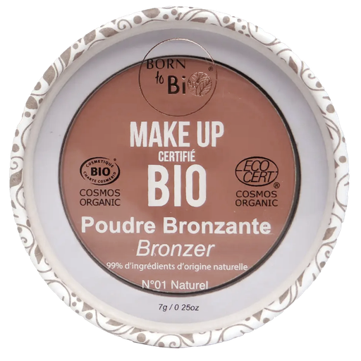 [BTPOBR01] Certified organic bronzing powder - #1 Natural