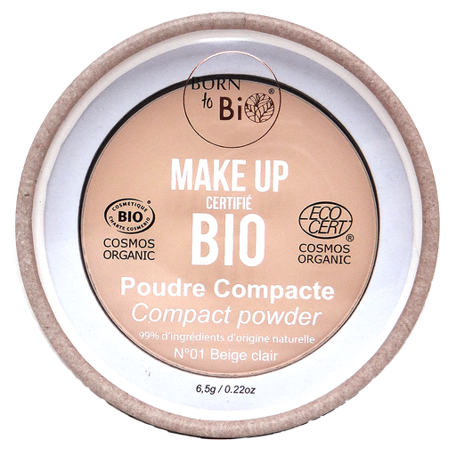 [BTPOCO01] Certified organic compact powder - #1 Light Beige