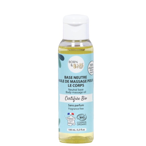 [AROBA0001] Neutral organic massage oil - 100 mL