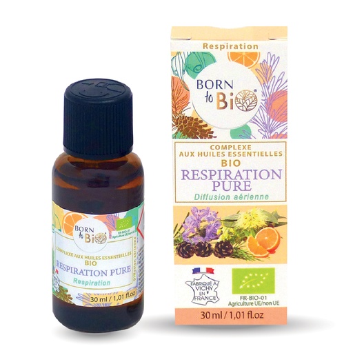[AROCO0006] Respiration pure complexe d'huile essentielles bio - 30 mL