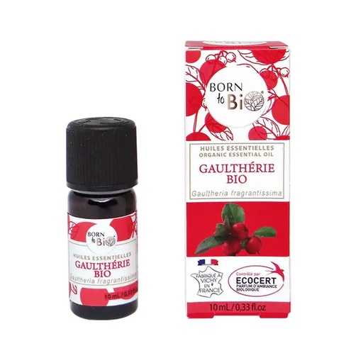 [AROHE0004] Huile essentielle bio gaulthérie - 10 mL