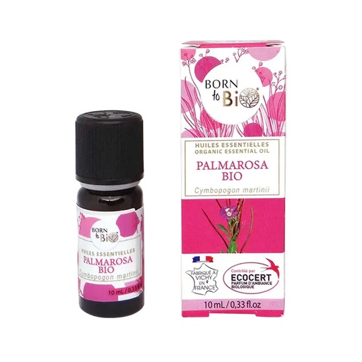 [AROHE0007] Organic palmarosa essential oil - 10 mL