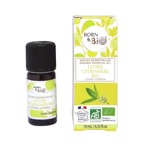 [AROHE0010] Huile essentielle bio litsée citronnée - 10 mL