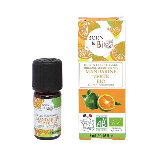[AROHE0018] Organic green mandarin essential oil - 5 mL