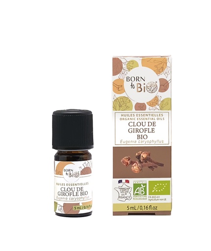 [AROHE0037] Huile essentielle clou de girofle bio - 5 mL