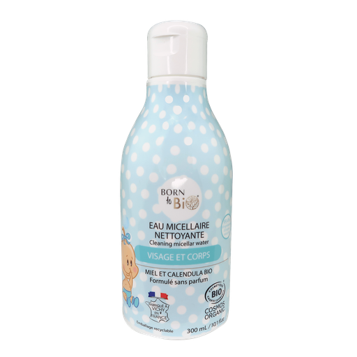 [BIOBB0002] Certified Organic Baby Micellar Cleansing Water - Face & Body - 300 mL