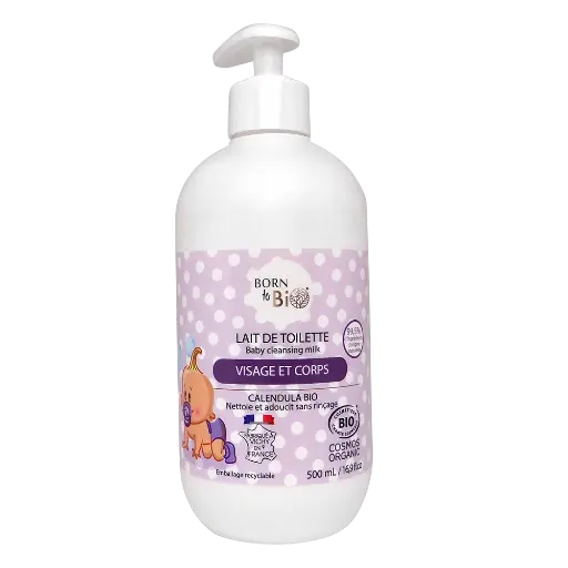 [BIOBB0008] Certified organic baby cleansing milk - 500 mL