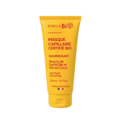 [BIOCH0009] Masque Capillaire Monoï Karité Bio Certifié Bio– 200 mL