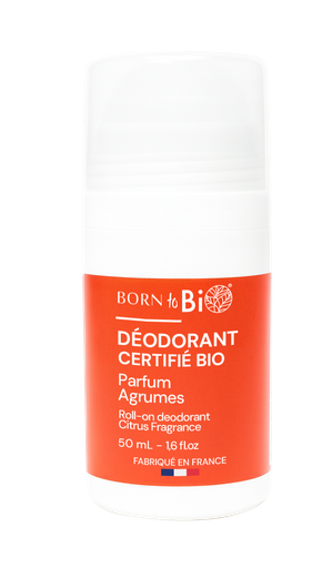 [BIODE0003] Déodorant certifié bio - Agrumes - 50 mL