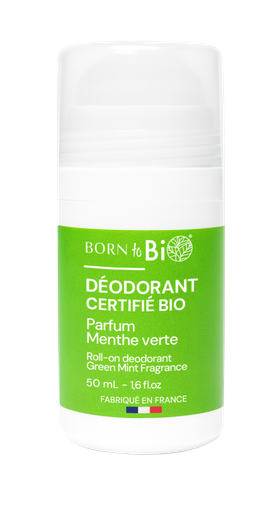 [BIODE0004] Déodorant certifié bio - Menthe Verte - 50 mL