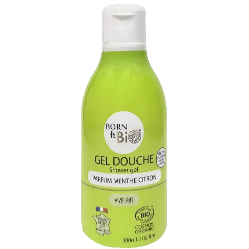 [BIODO0018] Certified organic shower gel - Mint & Lemon - 300 mL