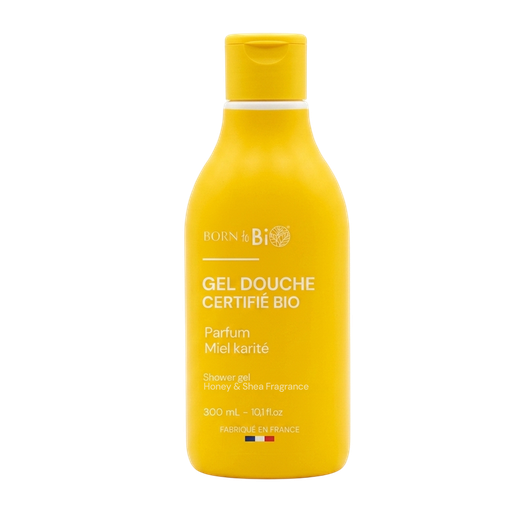 [BIODO0003] Gel douche certifié bio - Miel et Karité - 300 mL