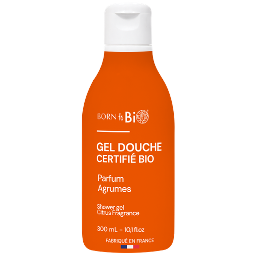 [BIODO0004] Certified organic shower gel - Organic Citrus - 300 mL