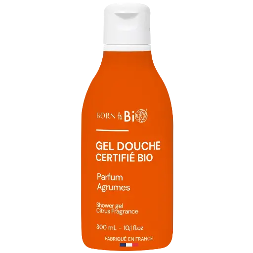 [BIODO0004] Gel douche certifié Bio aux agrumes Bio -300 ML 