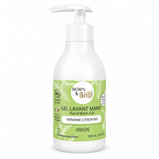 [BIODO0014] Certified organic liquid soap - Organic Verbena & Lemon - 300 mL