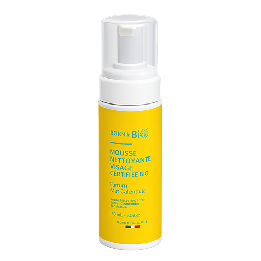 [BIOVI0010] Mousse nettoyante visage - Miel de Calendula Bio - 150 mL - Miel