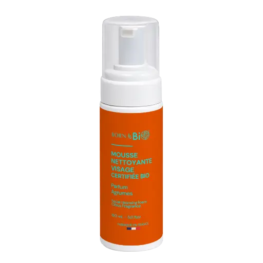 [BIOVI0012] Face cleansing foam - 150 mL - Organic Citrus