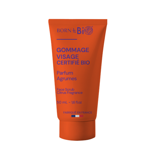 [BIOVI0037] Gommage visage parfum agrumes - Certifié Bio - 50 mL